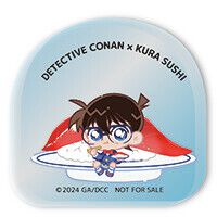 【明日から】『名探偵コナン』×くら寿司コラボ開催。寿司の回転レーンから流れてくる謎解きチャレンジも実施