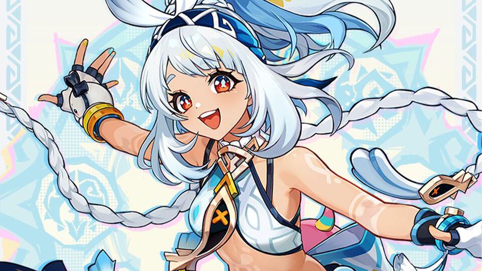 【原神】ムアラニのイラストが公開。ざぶざぶウェーブチェイサーの称号を持つメツトリの案内人。元素は水【声：東山奈央】