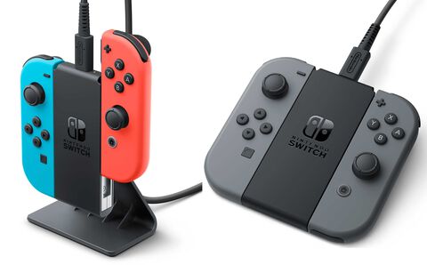 【Switch】Joy-Con充電スタンド（2way）が10月17日発売。本日（7/18）から一般販売開始の“ファミリーコンピュータ コントローラー”にも対応