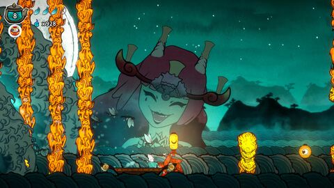 探索型2D和風アクション『ボウと月夜の碧い花』本日（7/18）Switch/PS5で発売。日本の神話・民間伝承が題材の世界を冒険する
