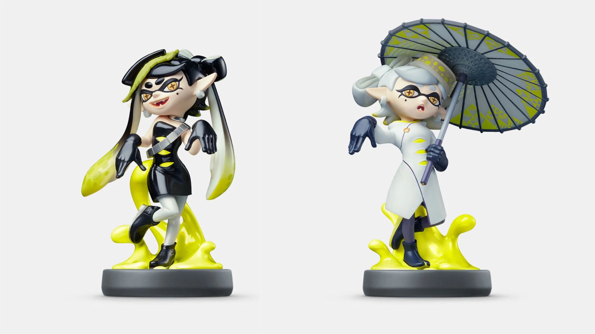 スプラトゥーン3』シオカラーズとテンタクルズのamiiboセットが新登場。9/13～9/16開催のグラフェスにあわせて過去/現在/未来のフェスTも販売  | ゲーム・エンタメ最新情報のファミ通.com