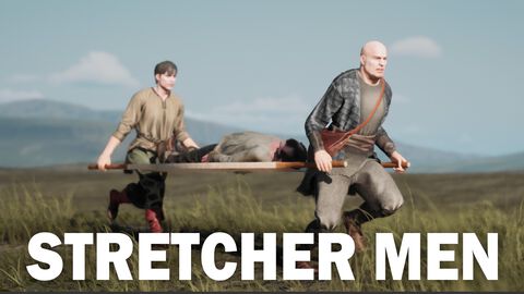 病人を担架で運ぶアクション『STRETCHER MEN』7月29日にリリース。ふたりの担ぎ手を操作して険しい道を進み、診療所を目指せ