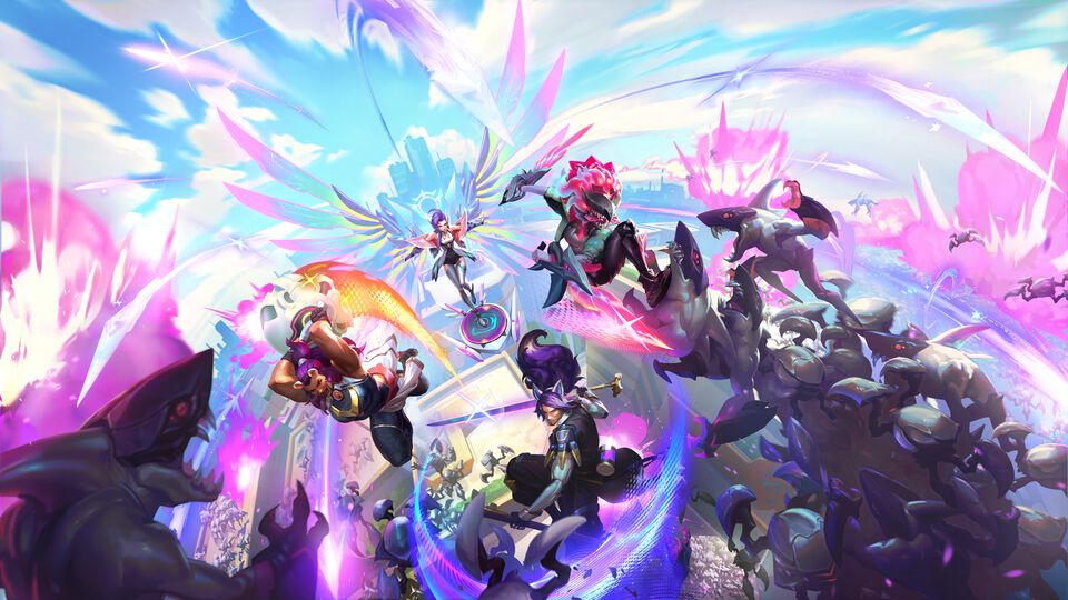 【LoL】『リーグ・オブ・レジェンド』新モード“スワーム”が登場。最大4人で協力して敵の大群に挑むヴァンサバライクのPvEモード