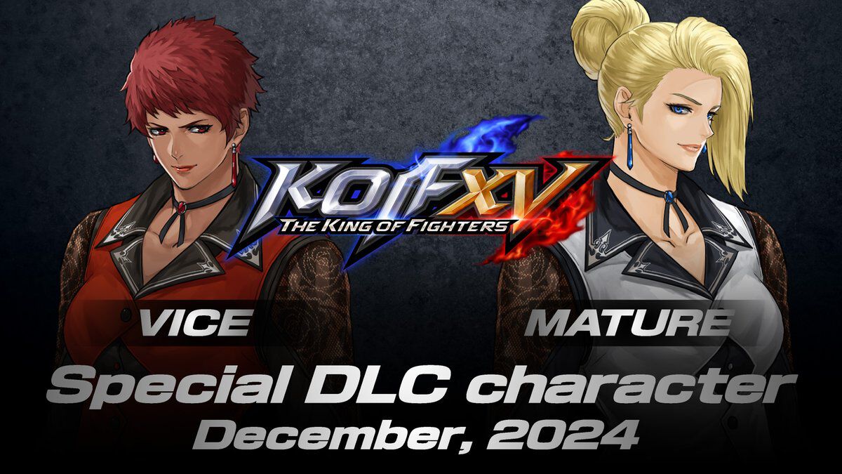 『KOF15』スペシャルDLCキャラとして“マチュア”と“バイス”が参戦決定。12月にふたり同時に配信予定