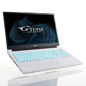 “G-Tune P5”初のホワイトカラー採用。20万円を切る価格で買えるRTX 4060 Laptop GPU搭載、15.6型ゲーミングノートPC