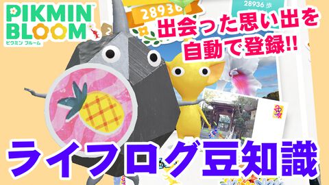 『ピクミン ブルーム』出会った思い出もライフログに!! 大抵の人が知っていそうだけど伝えておきたい豆知識【プレイログ#682】