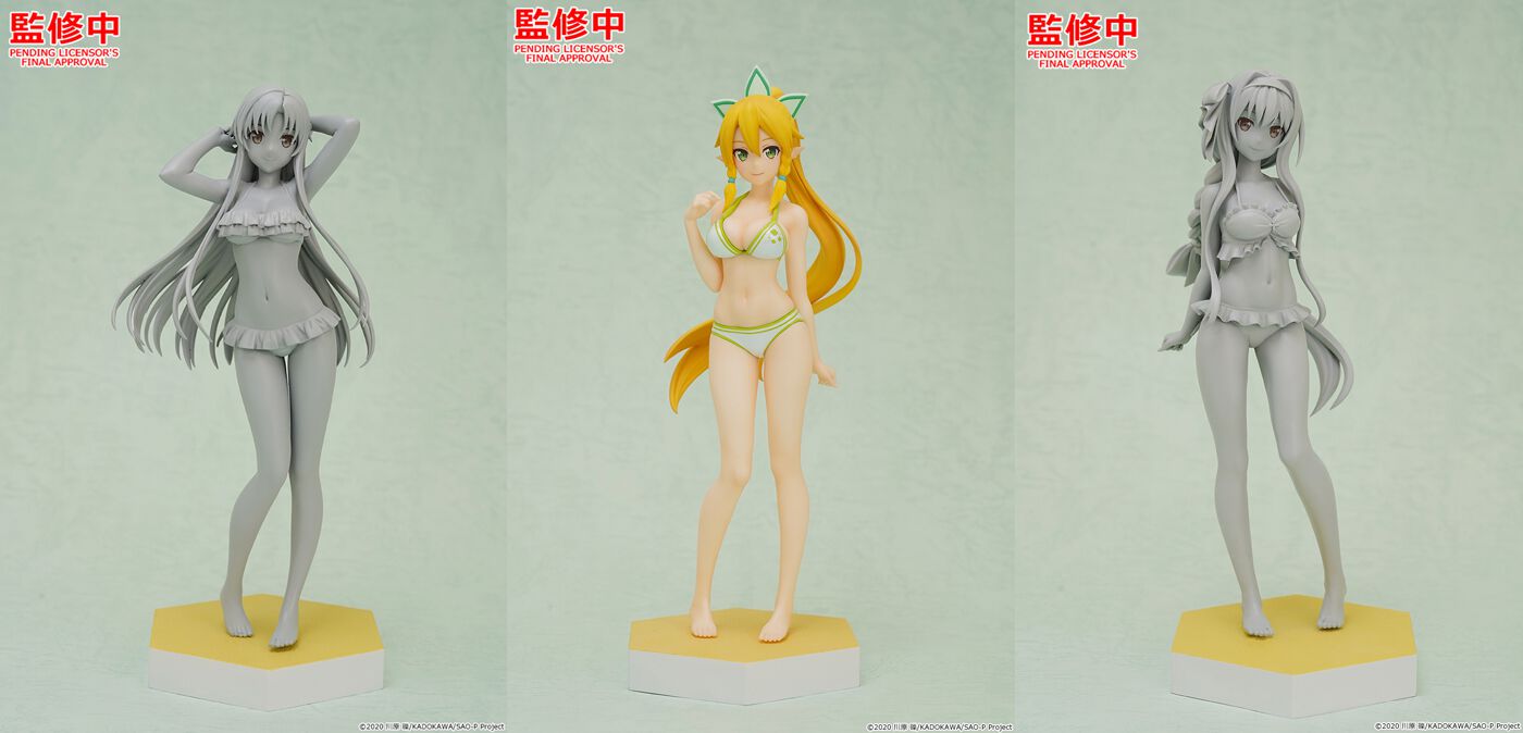 SAO』水着姿のアスナ、リーファ、アリスがPOP UP PARADE BEACH QUEENSより登場。あの水着フィギュアシリーズがポッパレで復活！【 ソードアート・オンライン／WF2024S】 - 電撃オンライン