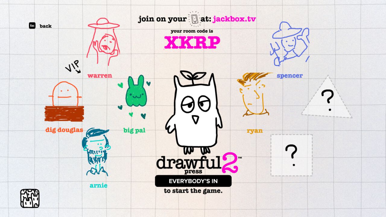 お絵描き×お題当てパーティーゲーム『Drawful 2』8月29日2時まで無料配信中。最大8人でクセツヨなお題の絵を描いてみんなで当てあう