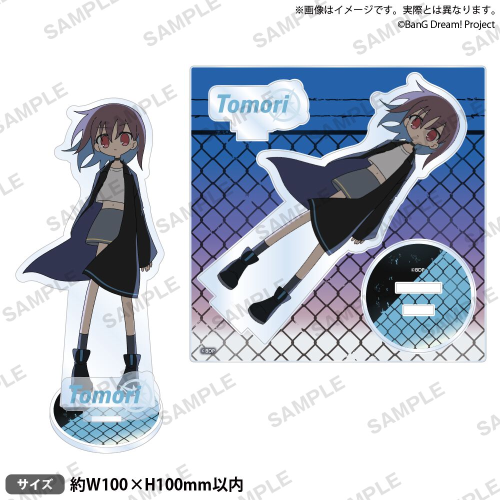 BanG Dream!GiGO限定 イラストアクリルボード ジオラマドロリス バンドリ！ ガールズバンドパーティ！ イラストアクリルボード