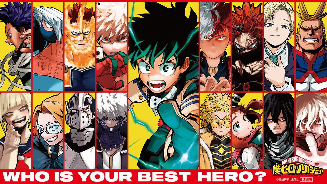 僕のヒーローアカデミア』完結記念、全世界人気投票“WORLD BEST HERO”開催。堀越耕平氏の感謝のコメントも - 電撃オンライン