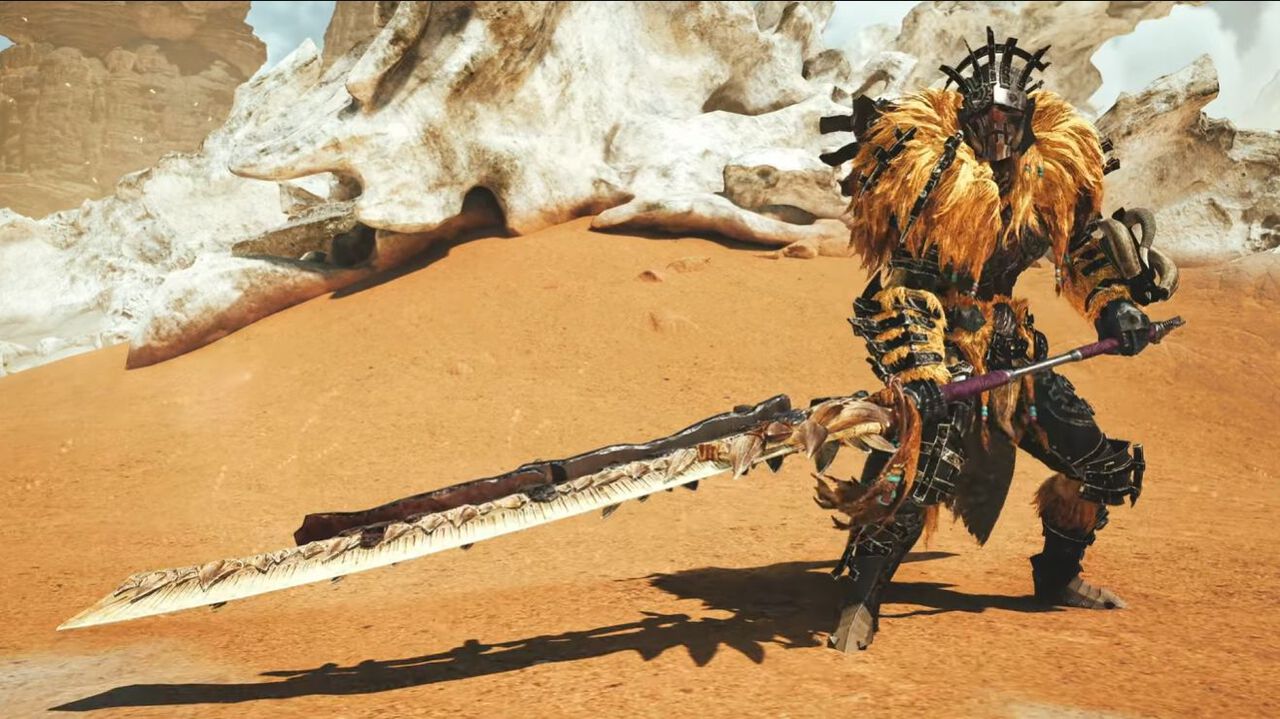 『モンハンワイルズ』太刀の武器紹介動画が公開。特定の攻撃をヒットさせると練気ゲージの段階が上昇。納刀からカウンター、気刃兜割のシーンも
