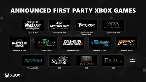 『Age of Mythology: Retold』や『Towerborne』などgamescom Opening Night Live 2024でXbox関連タイトルの最新情報が公開
