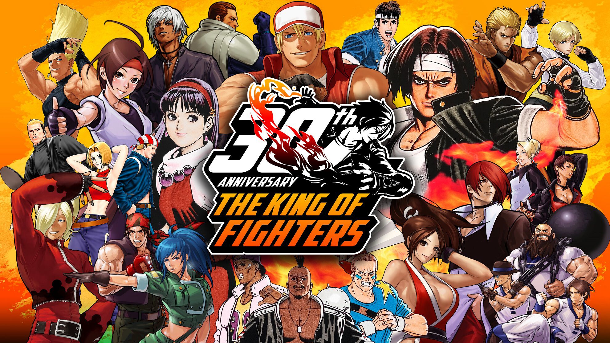 KOF】『ザ・キング・オブ・ファイターズ』30周年記念の特設サイトが公開。開発設定資料、シリーズポスターの公開など“30本”の企画を実施予定 |  ゲーム・エンタメ最新情報のファミ通.com