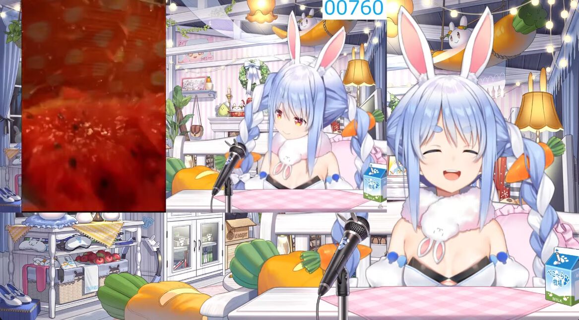ホロライブ】鮮烈だった兎田ぺこらさんのスイカ割り配信。湊あくあさん
