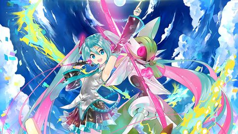 【ポケミク】新展開『High↑』の始まりを告げるKEIによる「初音ミク×テツノブジン」イラスト公開。新たなボカロPによる新曲が制作決定