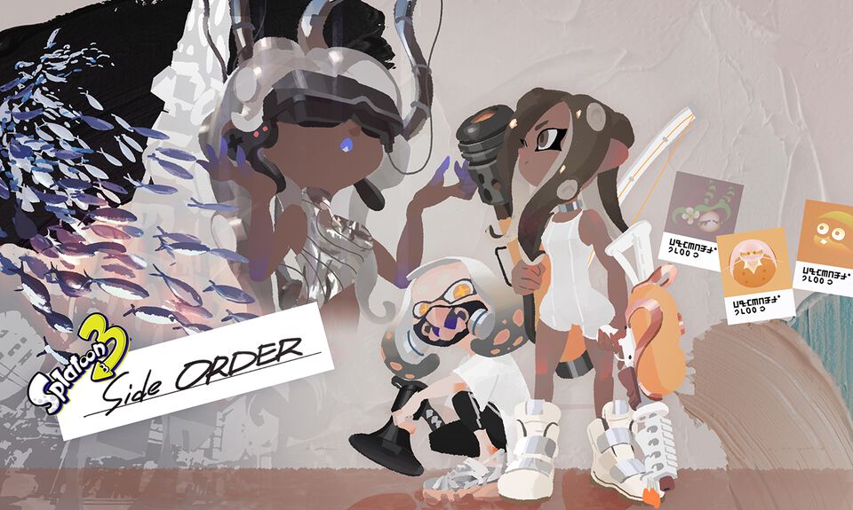 『スプラトゥーン3』“サイド・オーダー”インタビュー。ミズタの包帯やヒメの新衣装の値段、秩序の街の住民の設定など、スミズミまで聞いた