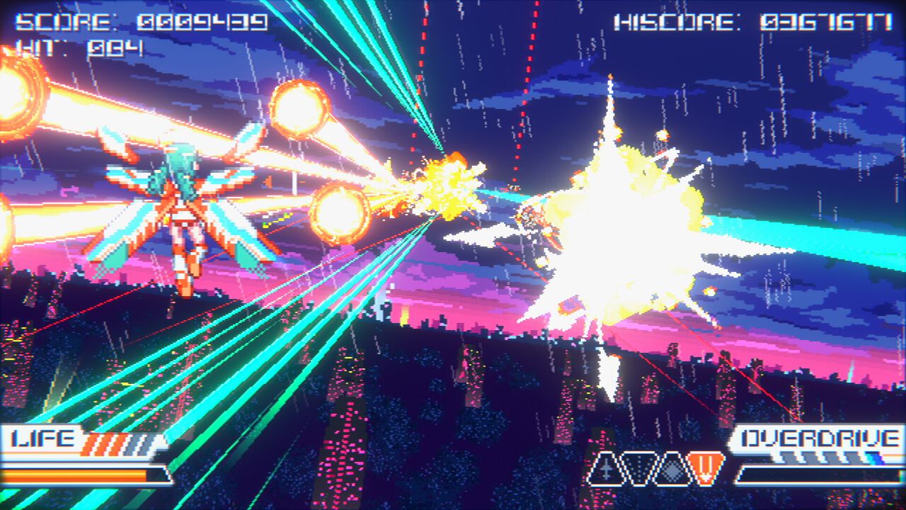 『ミラージュフェザーズ』本日(9/7)発売。ロックオンを駆使した高速戦闘で空を舞う擬似3D美少女シューティング。セール価格の540円で販売中