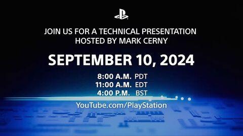 PS5 テクニカルプレゼンテーション、9月11日午前0時に配信決定。約9分間、PS5の技術革新についてマーク・サーニー氏が語る