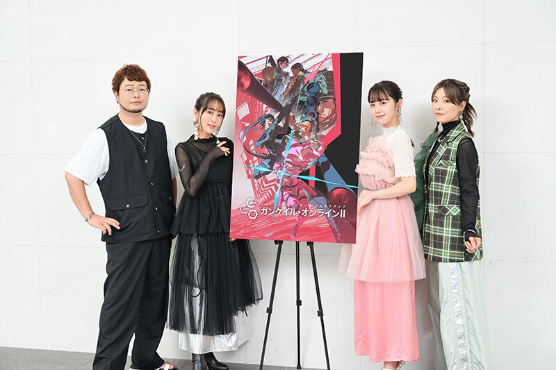 ガンゲイル・オンライン　楠木ともり　日笠陽子　直筆サイン入りポスター　当選品 ガンゲイル・オンライン 楠木ともり 日笠陽子 直筆サイン入り