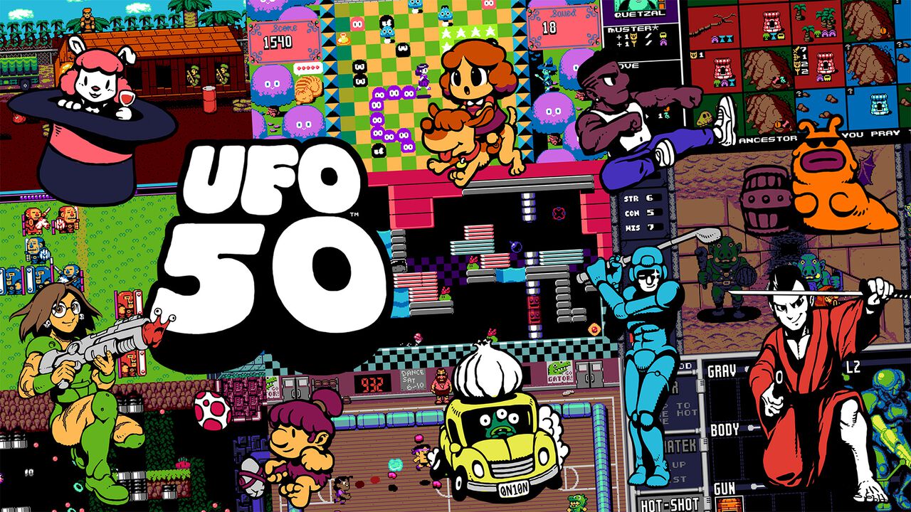 UFO 50』友達の家で知らないゲームを適当に遊ぶ時のワクワク感が蘇る 