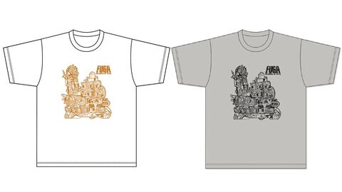 サイバーコネクトツーが“けもケット15”に出展。『戦場のフーガ』戦車タラニスと子どもたちを描いたTシャツを販売。ホワイトカラーが新登場