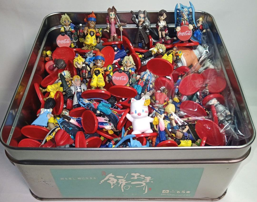 コーラ250本ぶんのFFコカコーラフィギュアを整理してみた【ファイナル 