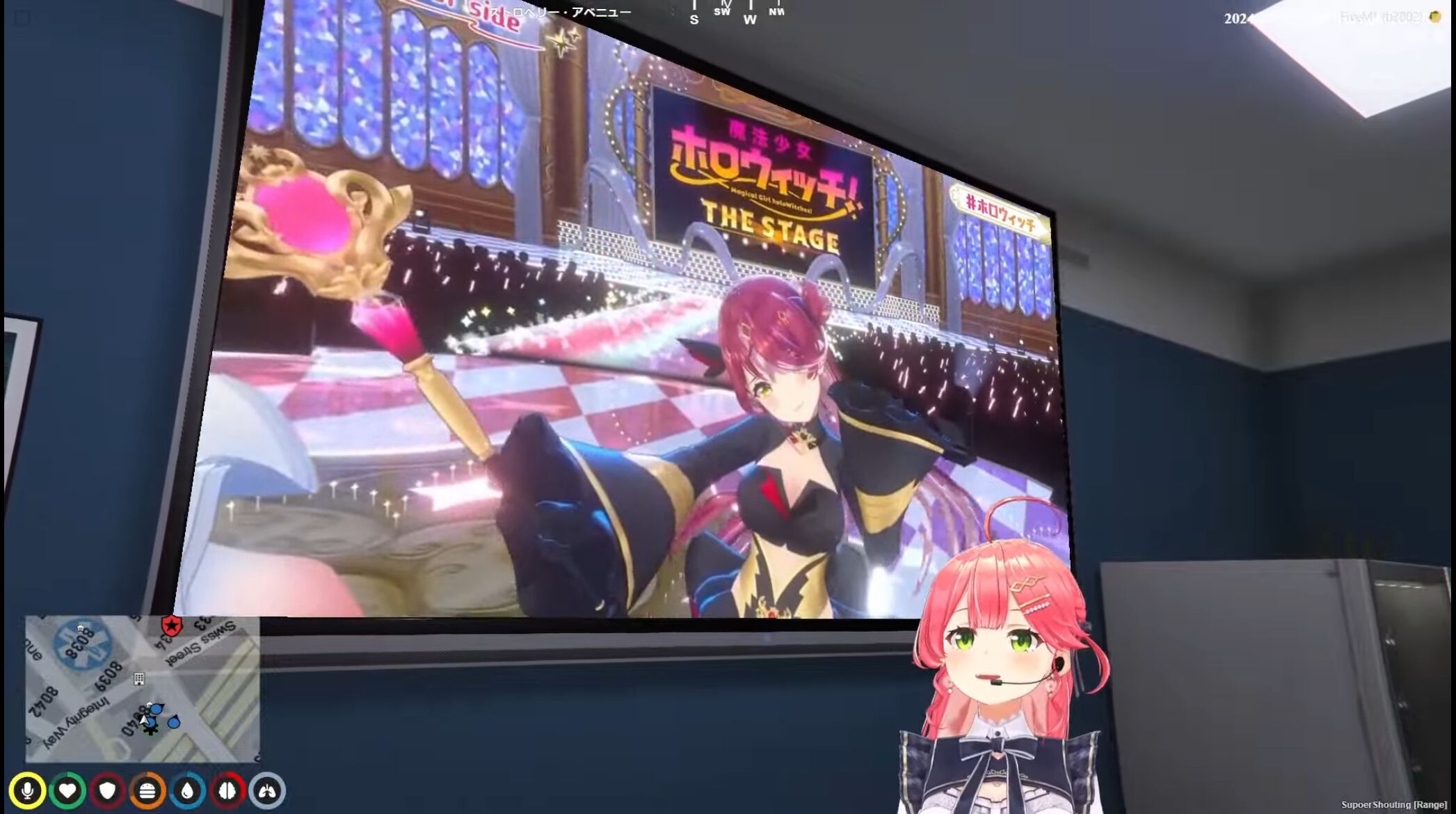 ラウドマウス メンズ ボンディング ジャケット Shooting Stars