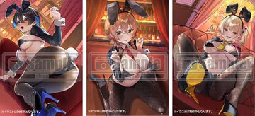 パッケージ版『バニーガーデン』ファミ通DXパックのデザイン公開。花奈、凜、美羽香の描き下ろしタペストリーはお紳士&お淑女必見