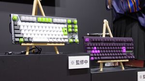 【REALFORCE】ゲーミングキーボード『GX1』にホロライブ“獅白ぼたん”＆“ラプラス・ダークネス”モデル登場、11月下旬に予約開始【TGS2024】