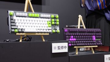 【REALFORCE】ゲーミングキーボード『GX1』にホロライブ“獅白ぼたん”＆“ラプラス・ダークネス”モデル登場、11月下旬に予約開始【TGS2024】