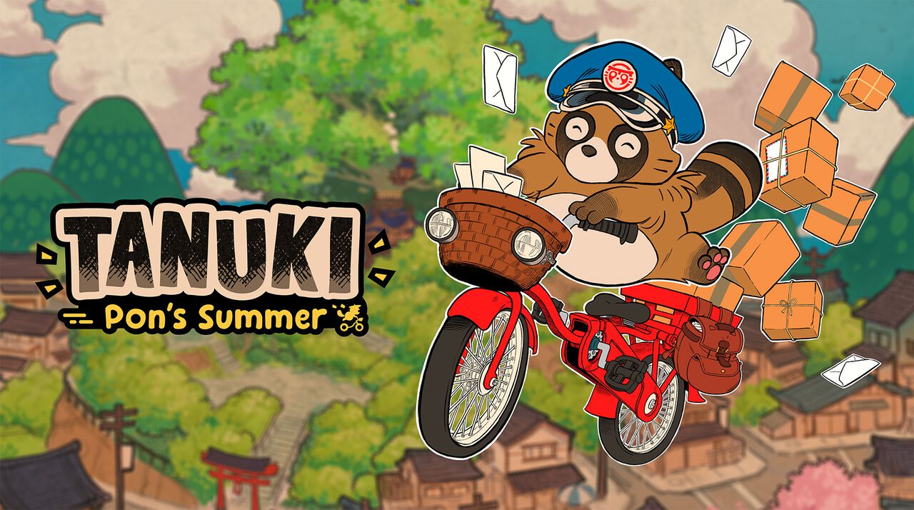 タヌキの郵便屋さんがBMXで大切な郵便物をお届け! 『TANUKI: Pon's Summer』が正式発表【TGS2024】