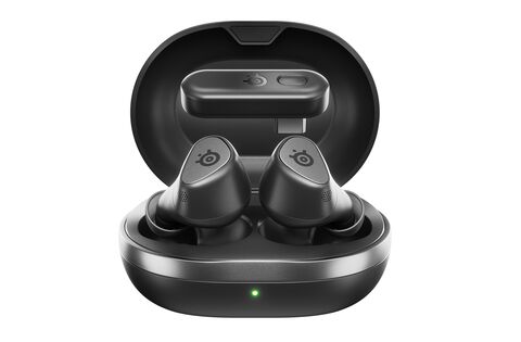 SteelSeries新作ワイヤレスイヤホンが発売。新世代チップセットやANC搭載。ゲーム機にも使えるUSB-Cドングル付き