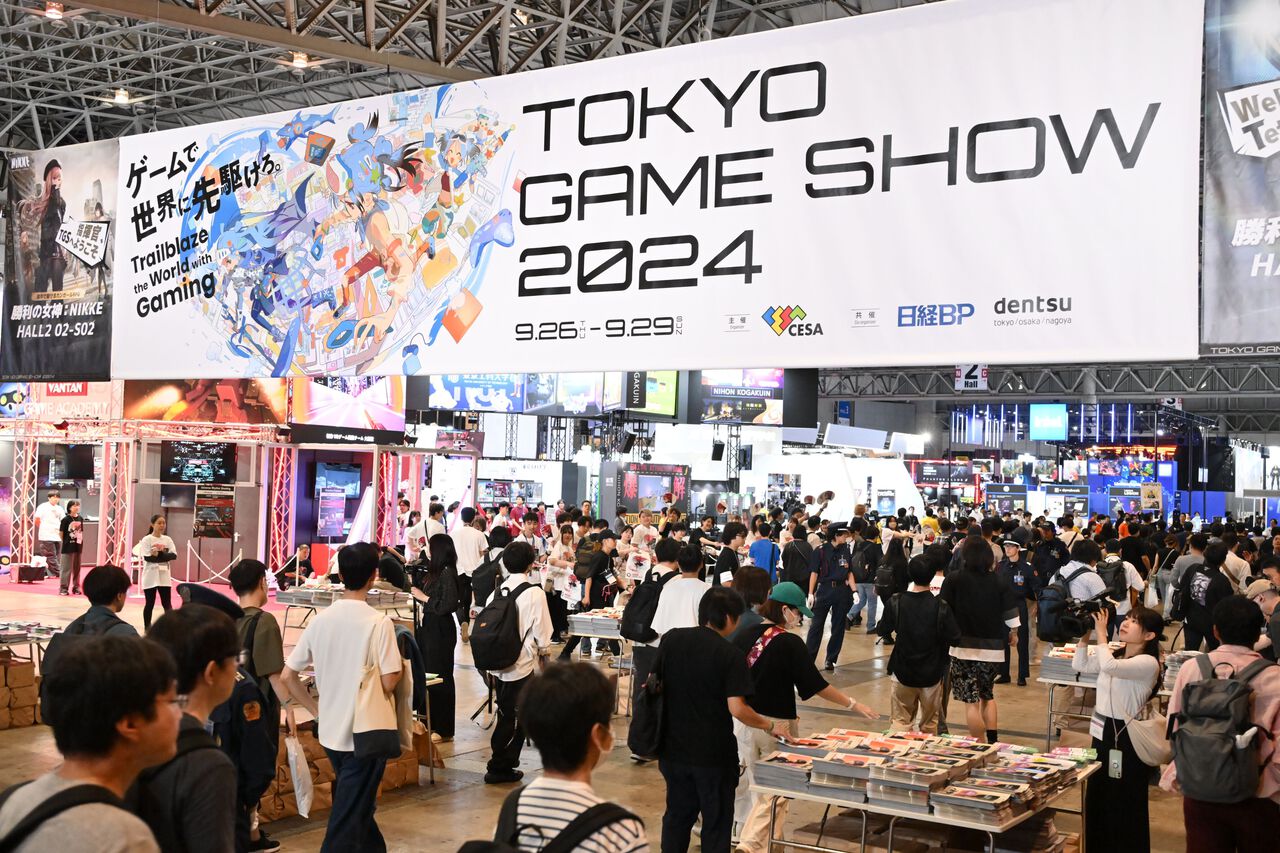 東京ゲームショウ2024、総来場者数は27万4739人で歴代2位の記録。2023年の24万、2019年の26万を抜く【TGS2024】