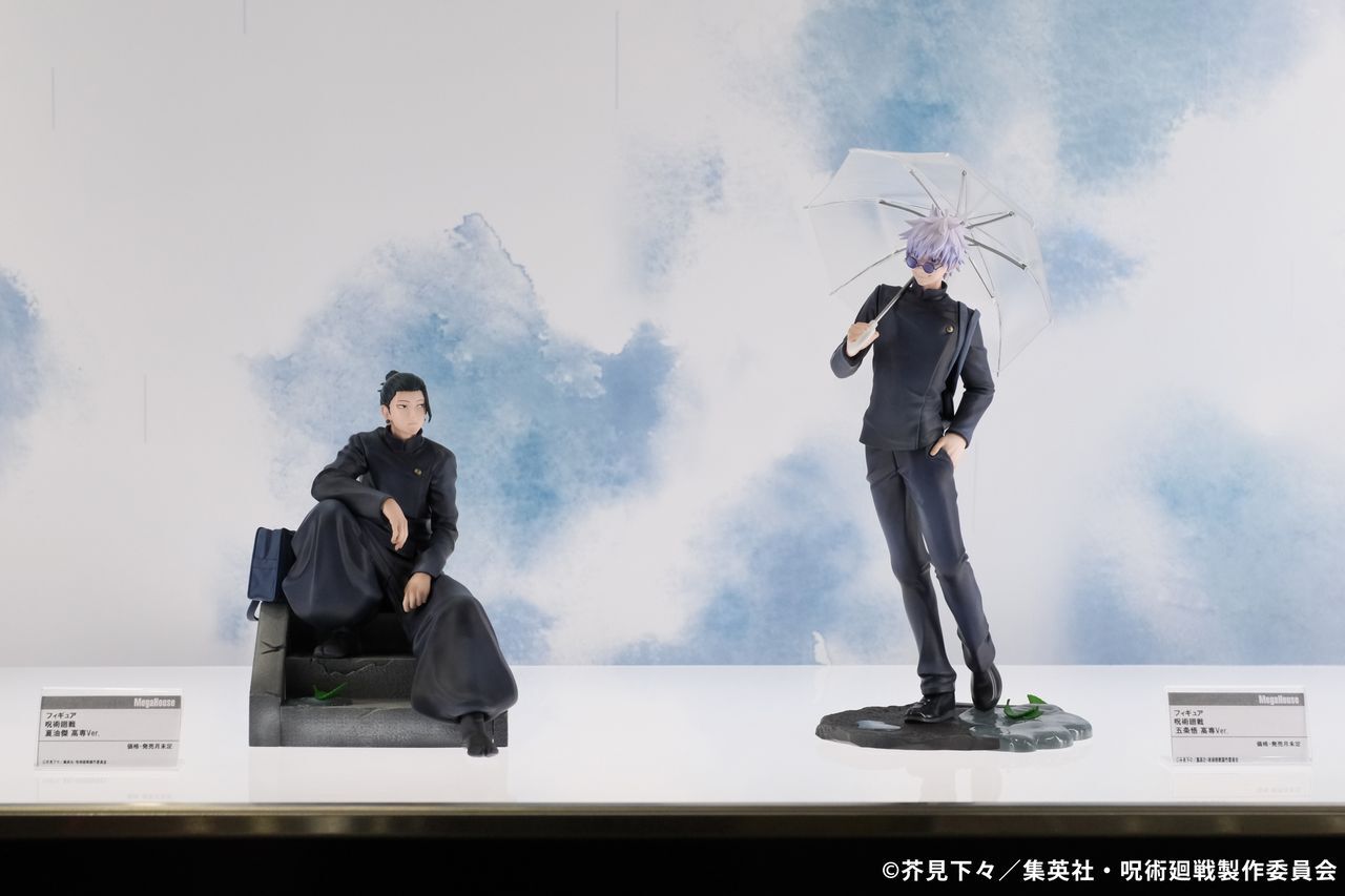 呪術廻戦』五条悟＆夏油傑の高専Ver.フィギュアが彩色原型お披露目 