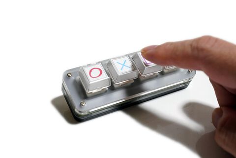 4ボタンキーボード“XA-TK4CTM”が10/1発売。キーキャップのデザイン、キー設定、キースイッチを自由にカスタムできる