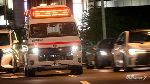 『グランツーリスモ7』に救急車が登場。新規収録車種などを追加するアップデートが8月7日より配信。世界大会の開催や映画公開にあわせたキャンペーンも