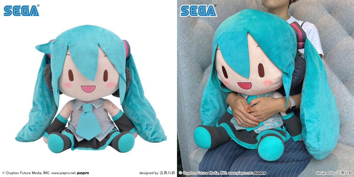 初音ミク どでかジャンボふわふわぬいぐるみ マジカルミライ 2017 初音ミクのどでかジャンボぬいぐるみが10月16日まで予約受付中