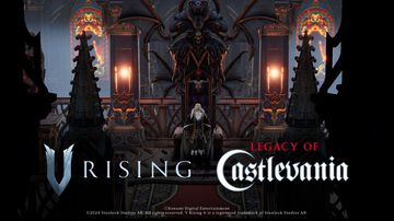 『V Rising』×『悪魔城ドラキュラ』コラボDLCのトレーラー第1弾が公開。おなじみの武器で襲いかかるシモン・ベルモンドとの戦闘シーンに注目