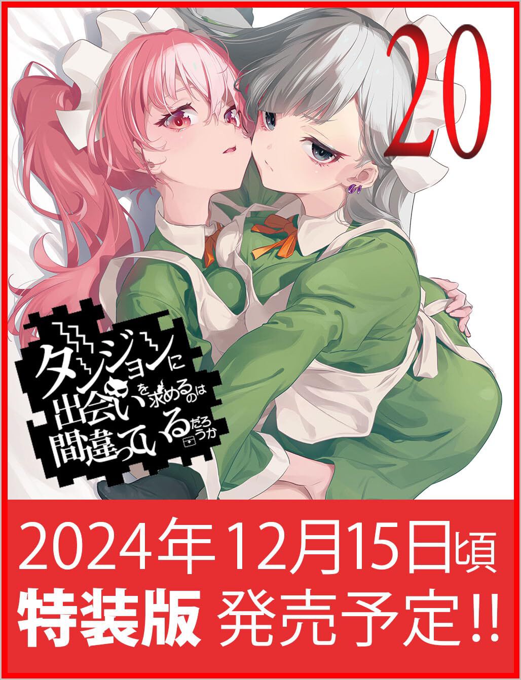 ダンまち』最新刊20巻が12月15日に発売。大森藤ノ書き下ろし小説収録の小冊子付き特装版の予約開始【ダンジョンに出会いを求めるのは間違っているだろうか】  - 電撃オンライン