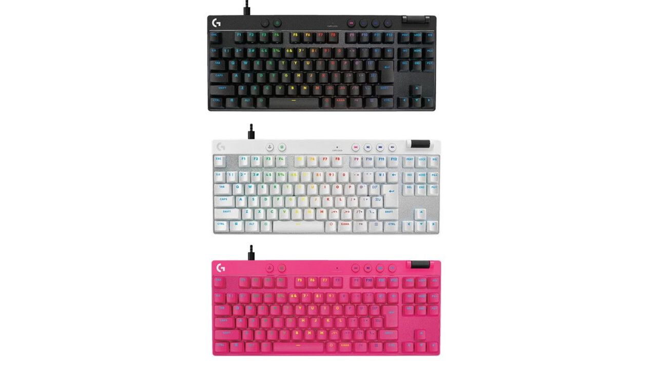 ロジクール初のラピッドトリガー対応ゲーミングキーボード“PRO X TKL 