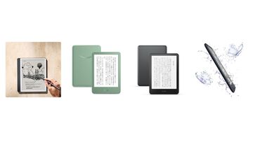 新モデルのKindleシリーズが発表。文中に直接メモを書き込む機能搭載の“Kindle Scribe”、防水機能を備えた“Kindle Paperwhite”など新たに4機種が登場