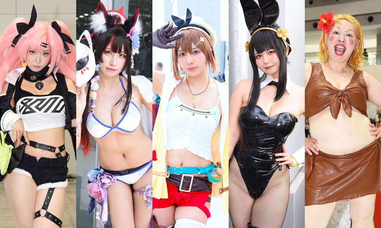 『ブルアカ』『NIKKE』などコスプレ写真50枚! 夏コミでは『GANTZ』に『ターちゃん』も出現。池ハロでは充電期間に入った『ワンピース』にも注目か