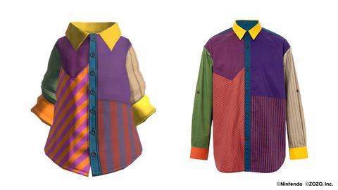 『スプラトゥーン3』ZOZOTOWN限定でギア（服装）のリアル商品が9月13日から発売。ピエロシャツやスニーカーなどイカしたアパレルが多数登場