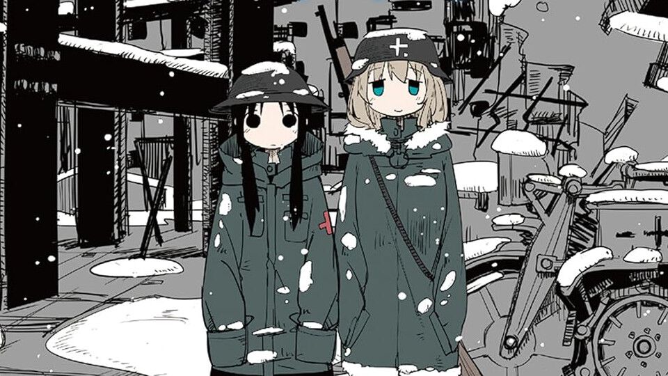 少女終末旅行』全話無料配信中。終末世界でふたりぼっちの少女たちの日々を描くポストアポカリプス日常系。最終回の展開などが異なるWeb連載版 |  ゲーム・エンタメ最新情報のファミ通.com