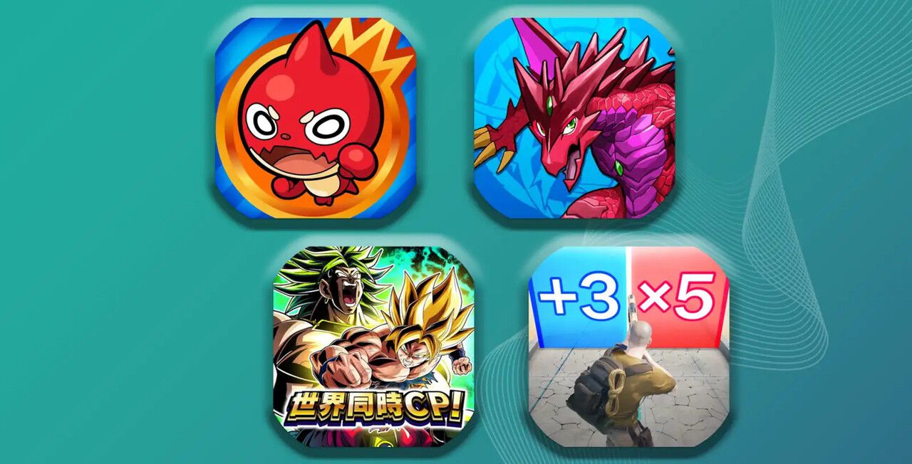 日本のモバイルパズルRPGのDL数・収益は『モンスターストライク