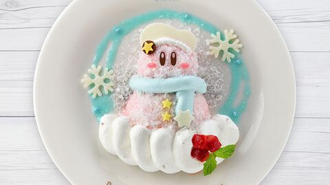 カービィカフェに冬の新メニューが登場！雪をモチーフとしたメニューやあったかグッズが続々登場