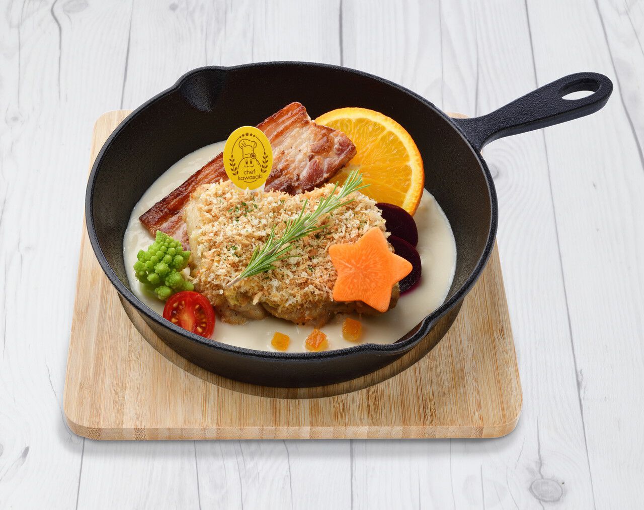 カービィカフェ冬の新メニューは“コックカワサキの香ばしチキン