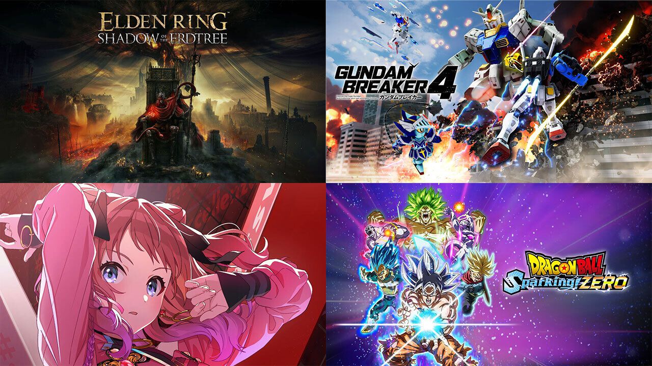 【バンダイナムコHD】2025年3月期第2四半期(4〜9月)の決算を発表。『エルデンリング』DLC、『学マス』『ガンブレ4』など好スタート。各事業が好調で、上期過去最高業績を記録