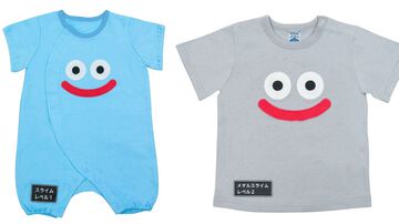 『ドラクエ』スライムのTシャツ、フィットオールの半袖バージョンが登場。ベビー＆キッズ向け夏用新商品が4月26日より発売