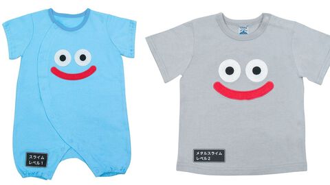 『ドラクエ』スライムのTシャツ、フィットオールの半袖バージョンが登場。ベビー＆キッズ向け夏用新商品が4月26日より発売